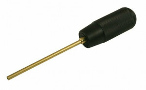 Reinigungsstab, mehrteilig, Messing mit Kunststoff
