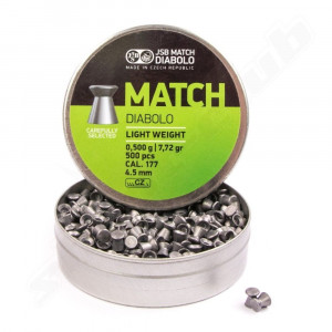 JSB Diabolo green Match 4,50 mm, light weight