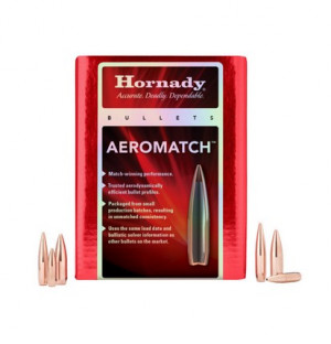 Hornady Geschosse .224/22 69gr HPBT Aeromatch