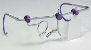 Jäggi Nova Schießbrille für Gewehr Zielglasring 25mm gebogen