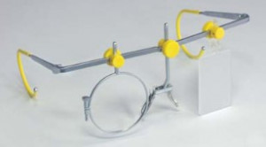 Jäggi Nova Schießbrille für Pistole Zielglasring 42mm gerade