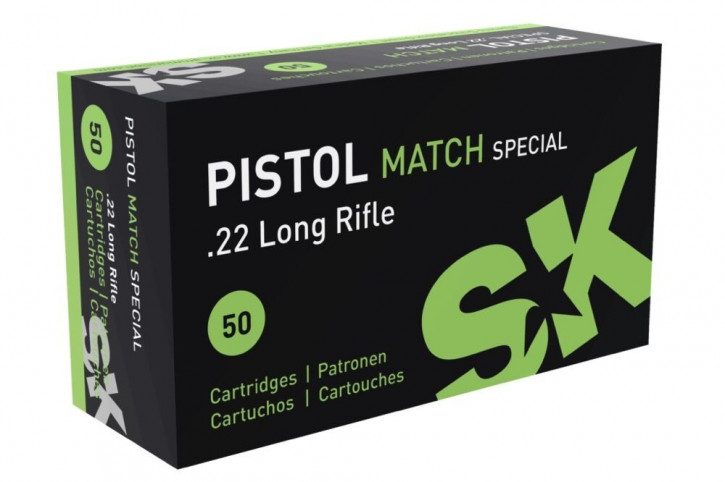 Schönebeck Pistol Match Spezial Randfeuerpatrone Kal. 22lr
