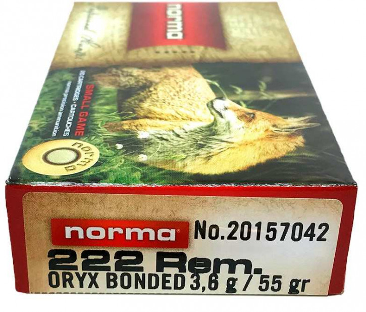 Norma Büchsenpatrone  .222  Tipstrike Varmint  54gr