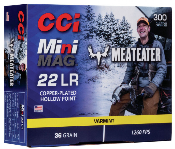 CCI Mini Mag  .22lr 36gr HP Swamp People