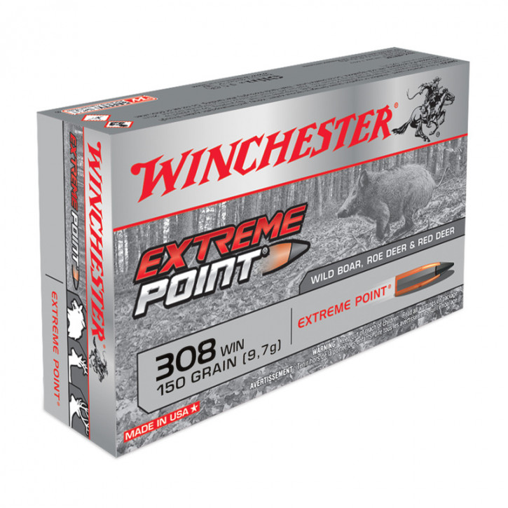 Winchester Extreme Point .308 Win 150 grs