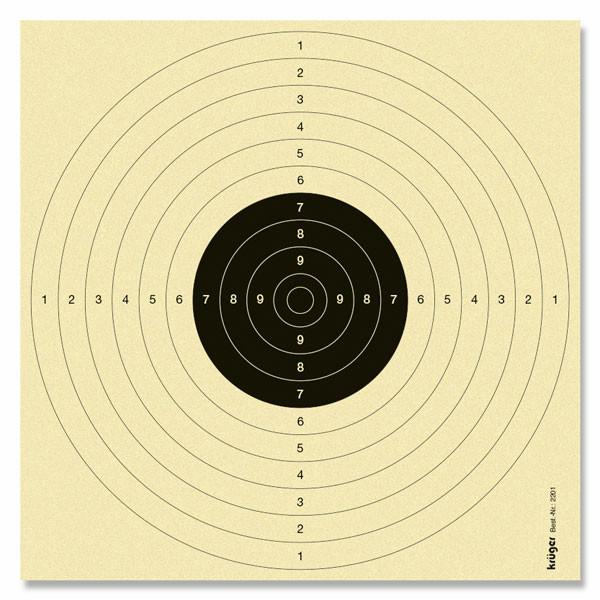 Ordonnanzgewehr Scheibe & BDS Ordonnanz 50m (Z 17)