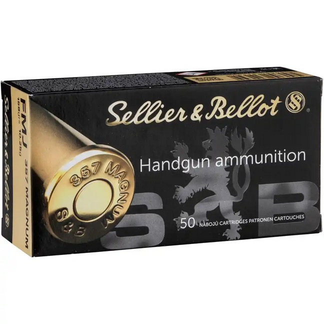 S&B .357 Mag. FMJ 158grs.