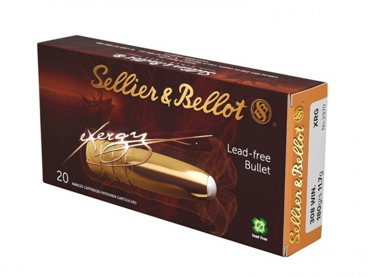 S&B .308 Win. eXergy bleifrei 11,7g/180grs.